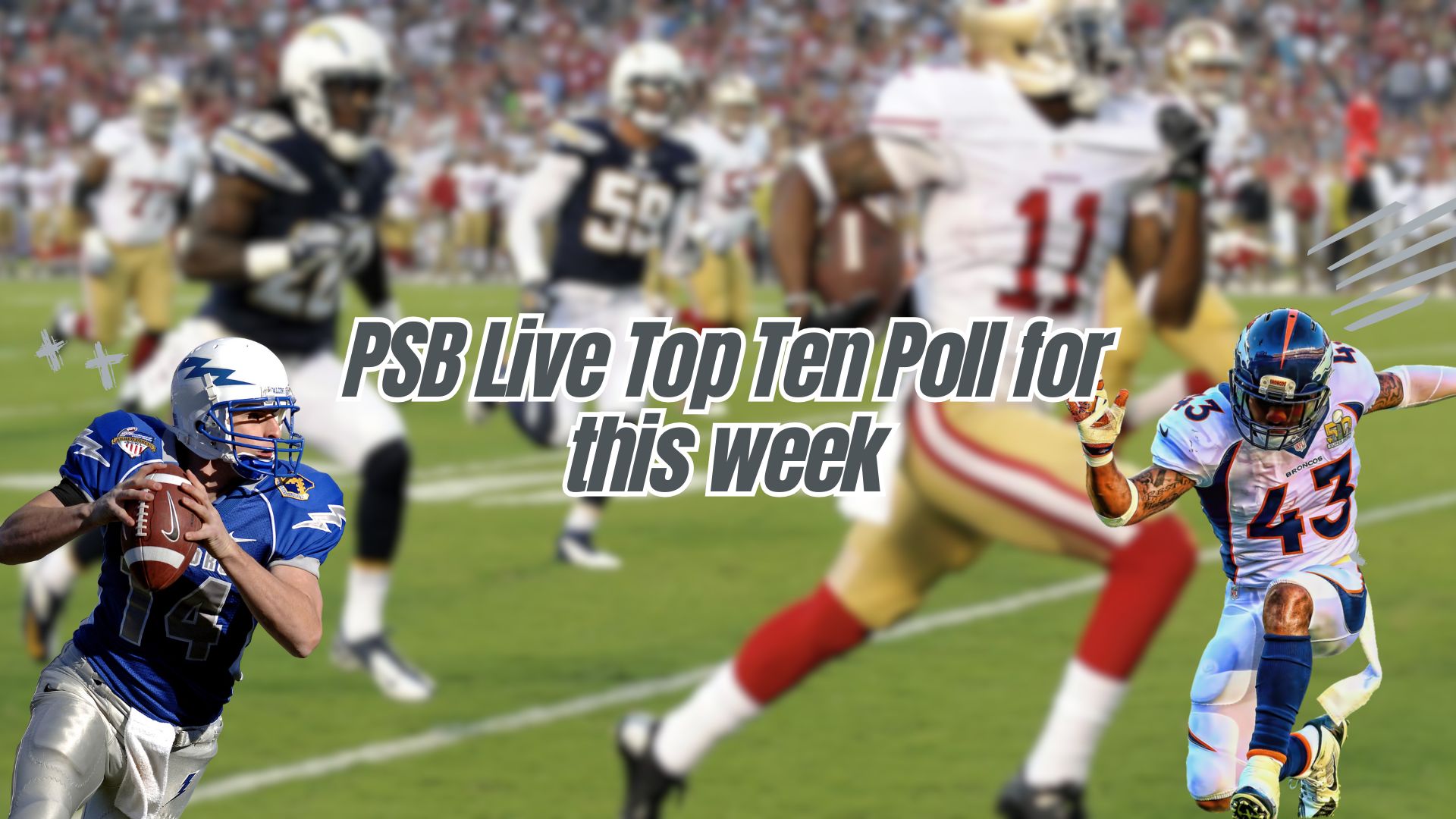 PSB Live Top Ten Poll for this week